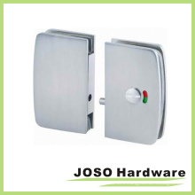 Round Edge Glass Sliding Door Lock Door Hardware (GDL002B)